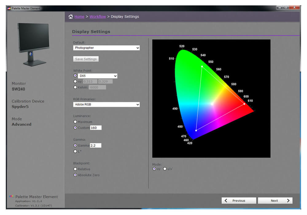 Sw240 Photovue Photo Editing Monitor With Adobe Rgb Ips Hardware Calibration Benq Us