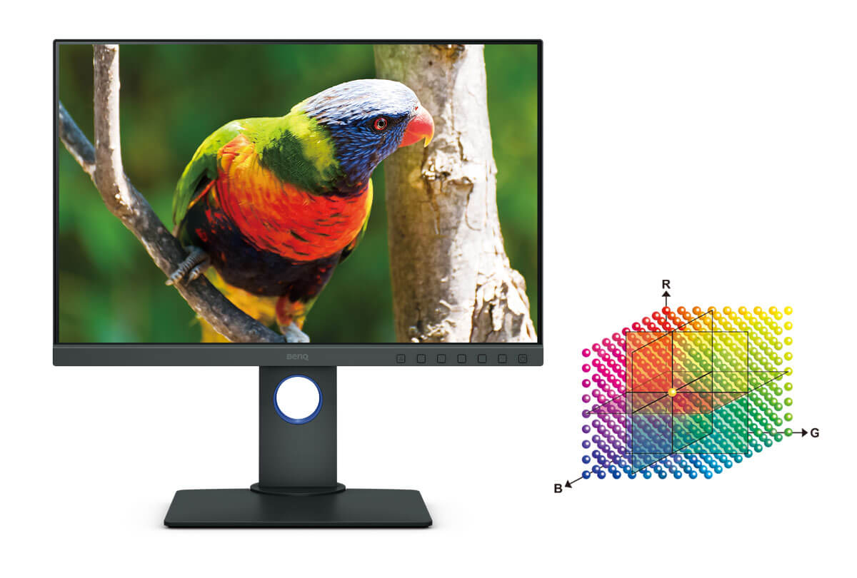 Sw240 Photovue Photo Editing Monitor With Adobe Rgb Ips Hardware Calibration Benq Middle East