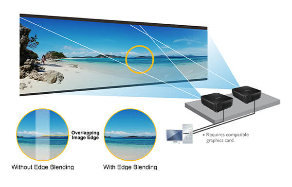edge blend projectors software for mac os x